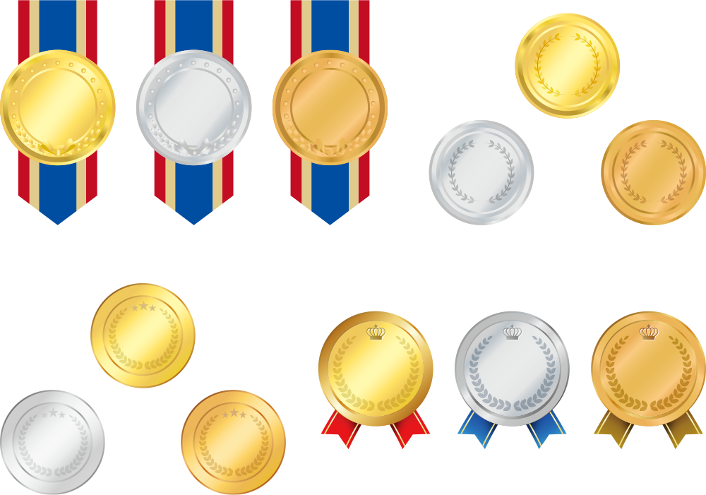 メダルのイラスト